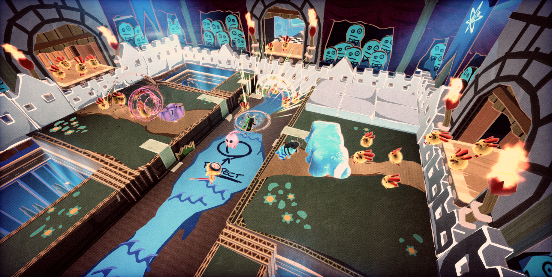 Screenshot for the game Tiny Brains (2013) PC | Repack от R.G. Механики