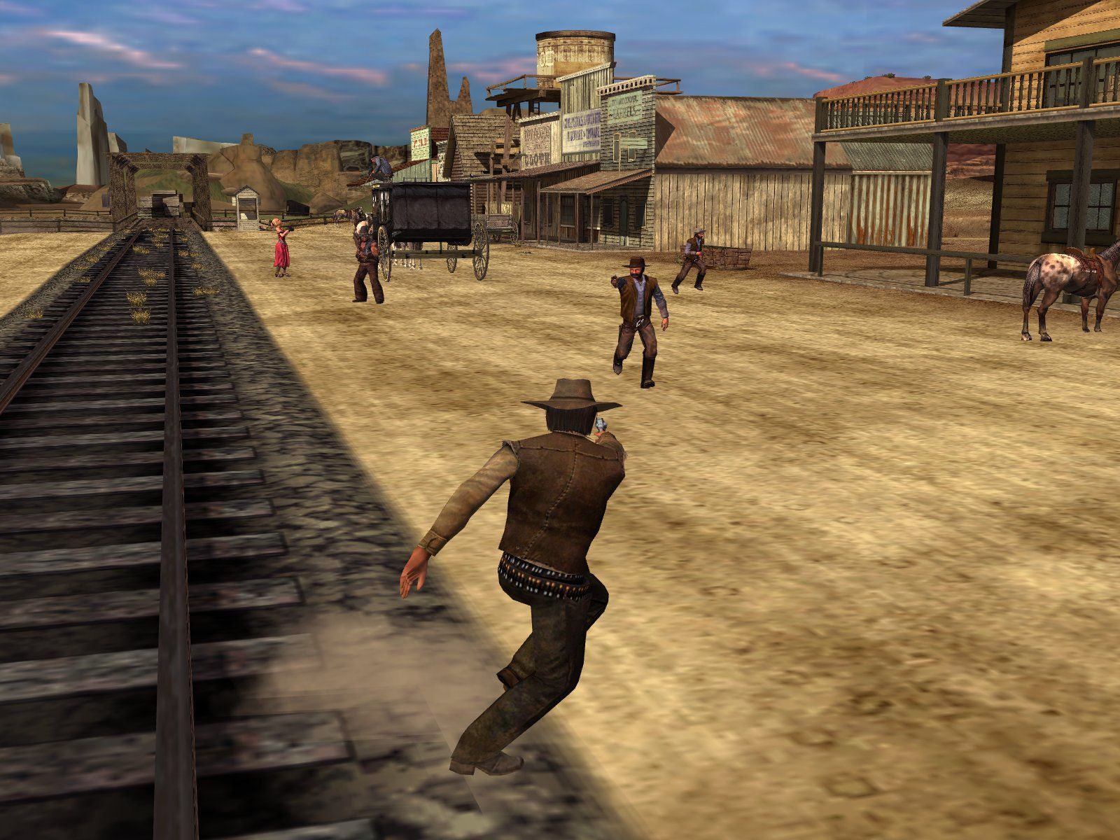 Screenshot for the game Gun (2005) PC | RePack от R.G. Механики