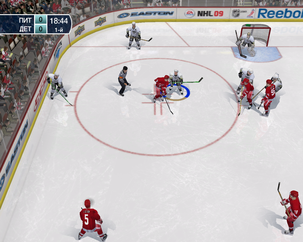 Screenshot for the game NHL 09 (2008) PC | RePack от R.G. Механики