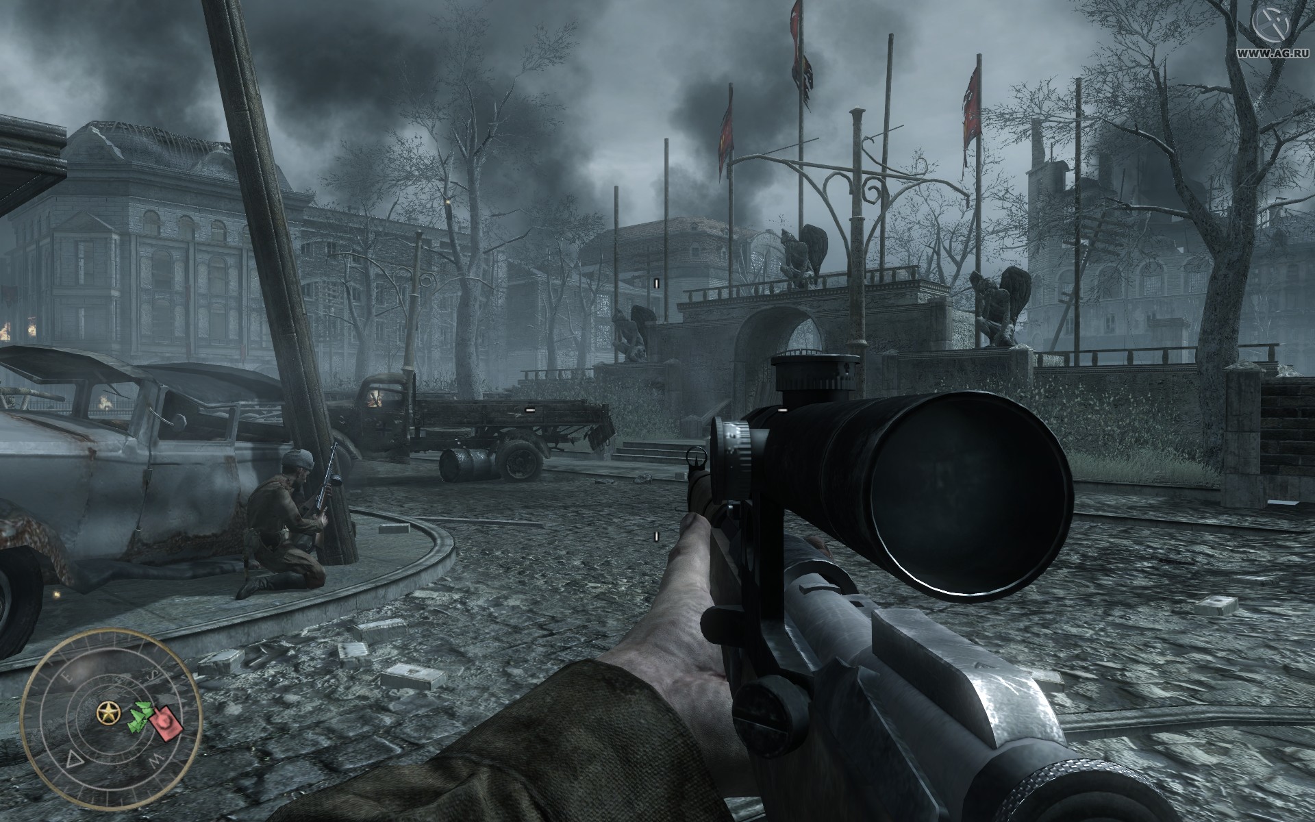 Screenshot for the game Call of Duty: World at War (2008) PC | RePack от R.G. Механики