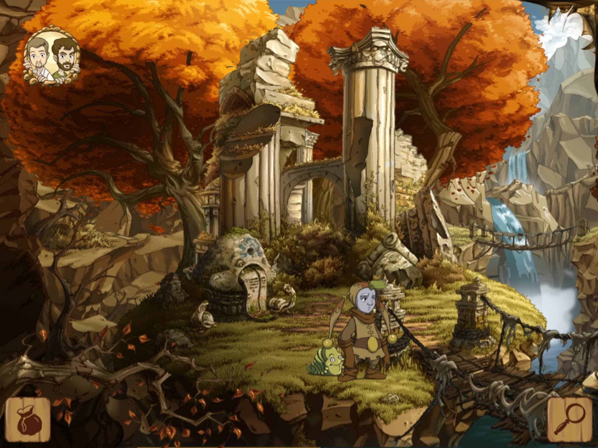 Screenshot for the game Ускользающий мир / The Whispered World (2010) PC | RePack от R.G. Механики