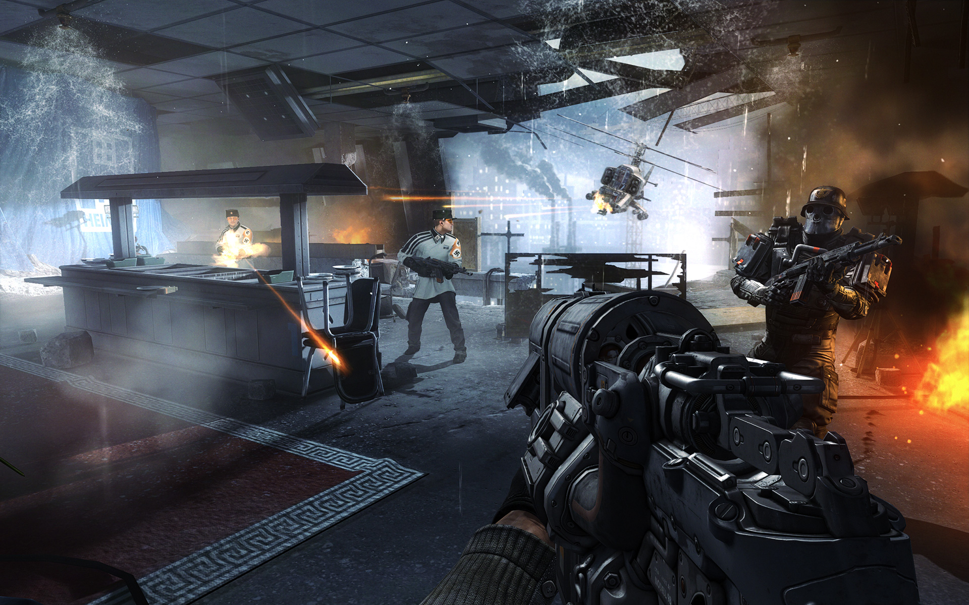 Screenshot for the game Wolfenstein: The New Order [1.0.0.2 (35939)] (2014) PC | RePack от R.G. Механики