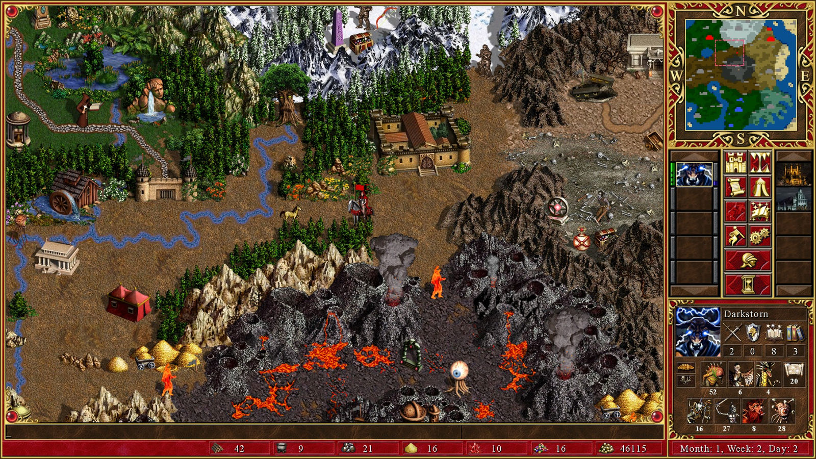 Screenshot for the game Heroes of Might & Magic 3: HD Edition [Update 4] (2015) PC | RePack от R.G. Механики