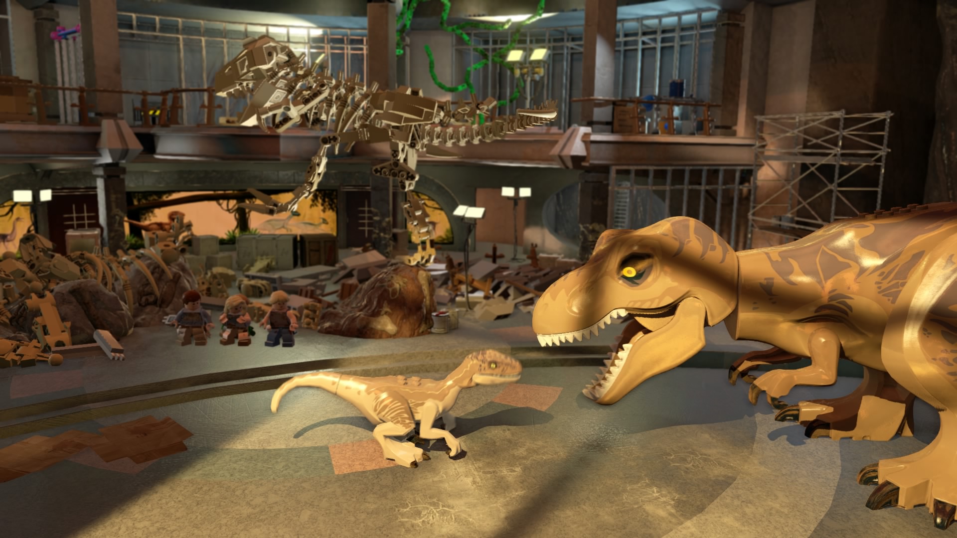 Screenshot for the game LEGO: Мир Юрского периода / LEGO: Jurassic World [Update 1] (2015) PC | RePack от R.G. Механики