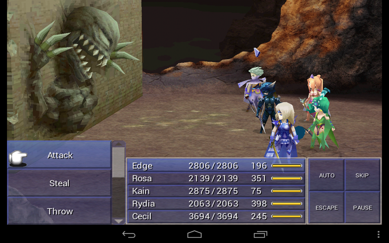 Screenshot for the game Final Fantasy IV (2014) PC | RePack от R.G. Механики