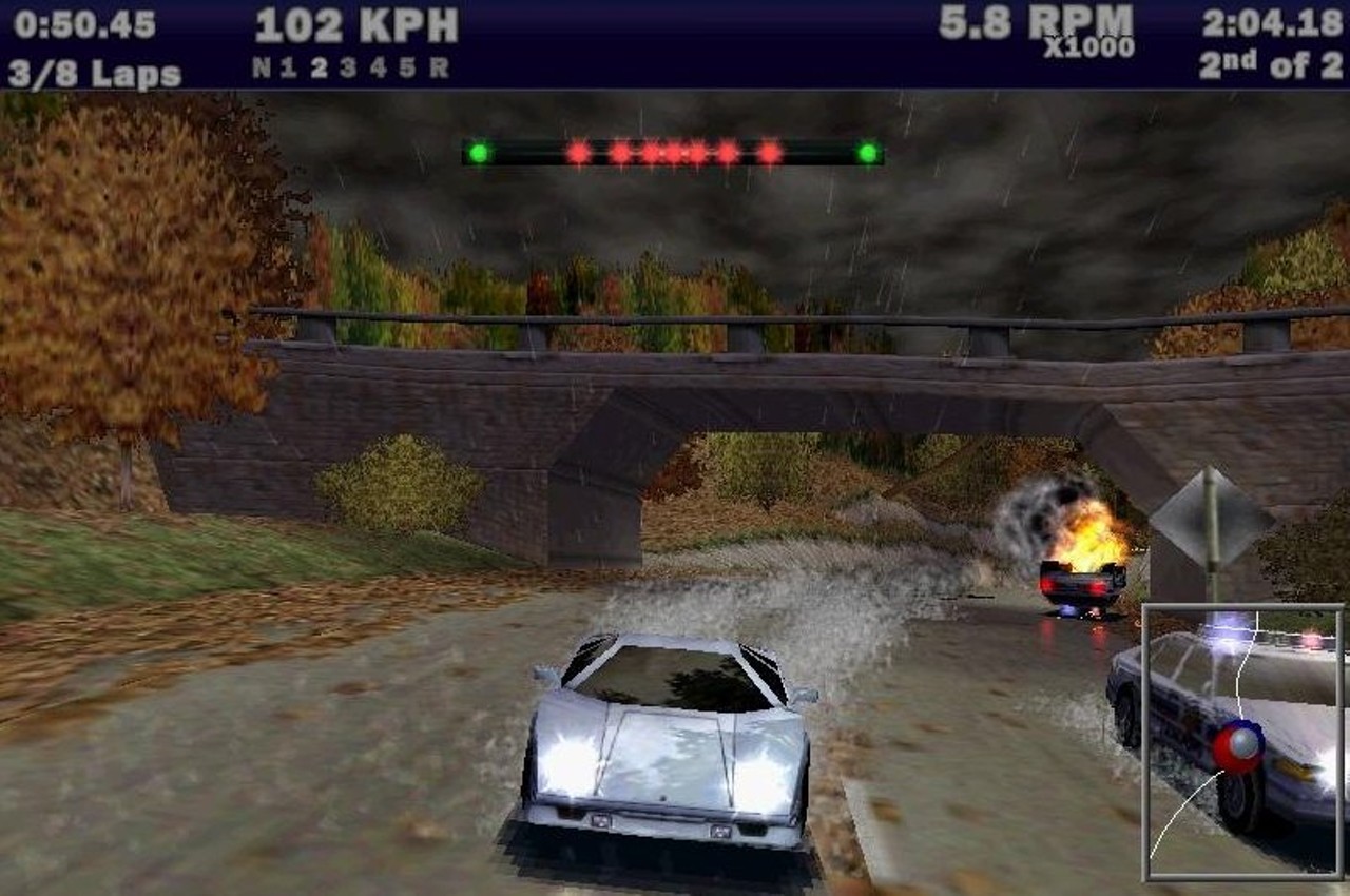 Screenshot for the game Need for Speed III: Hot Pursuit (1998) PC | RePack от R.G. Механики