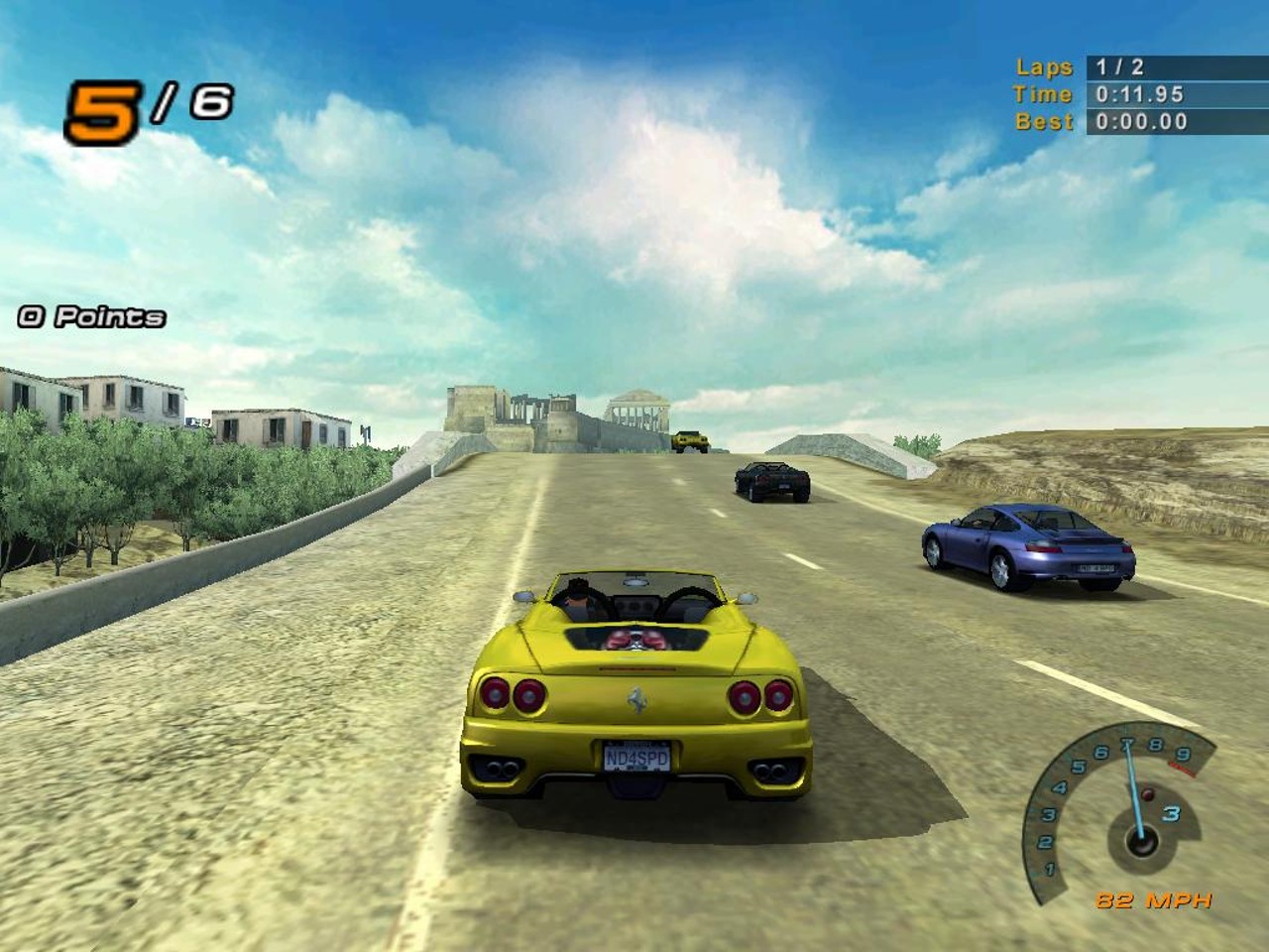 Screenshot for the game Need for Speed: Hot Pursuit 2 (2002) PC | RePack от R.G. Механики