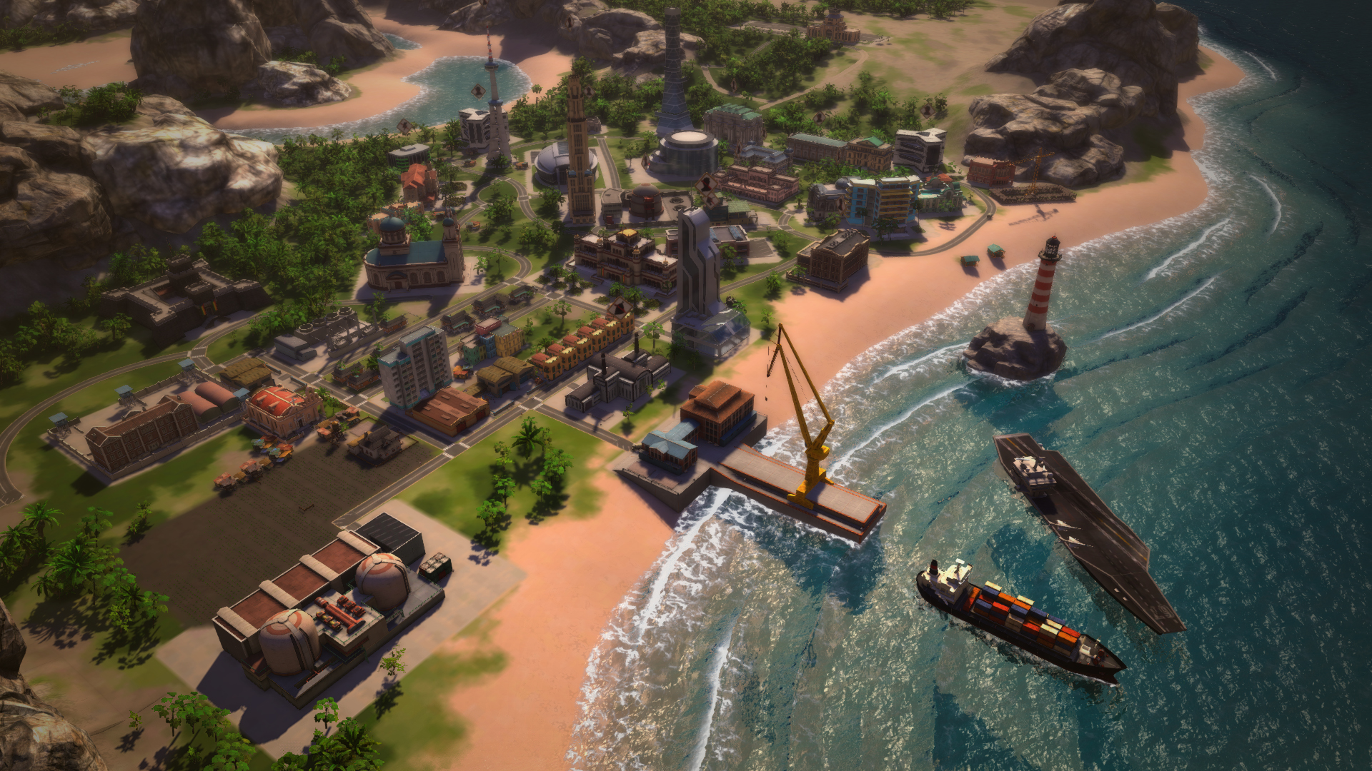 Screenshot for the game Tropico: Anthology (2001-2014) PC | RePack от R.G. Механики