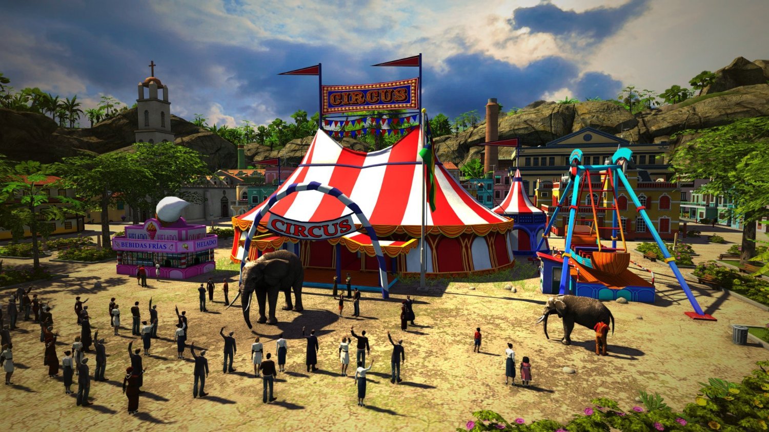 Screenshot for the game Tropico: Anthology (2001-2014) PC | RePack от R.G. Механики