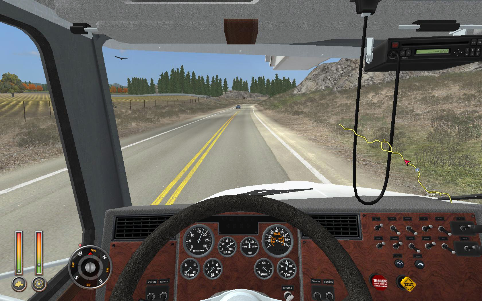 Screenshot for the game 18 Wheels of Steel: Extreme Trucker 2 (2011) PC | RePack от R.G. Механики