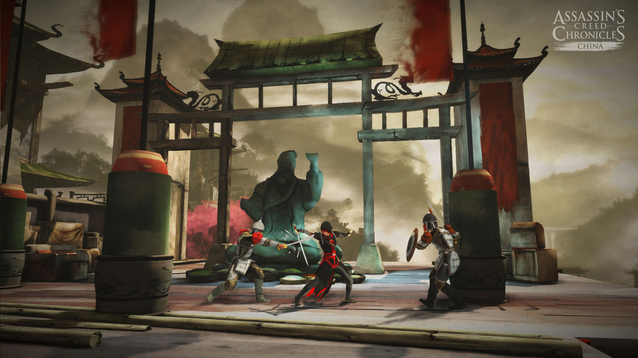 Screenshot for the game Assassin's Creed Chronicles: Китай / Assassin's Creed Chronicles: China (2015) PC | RePack от R.G. Механики