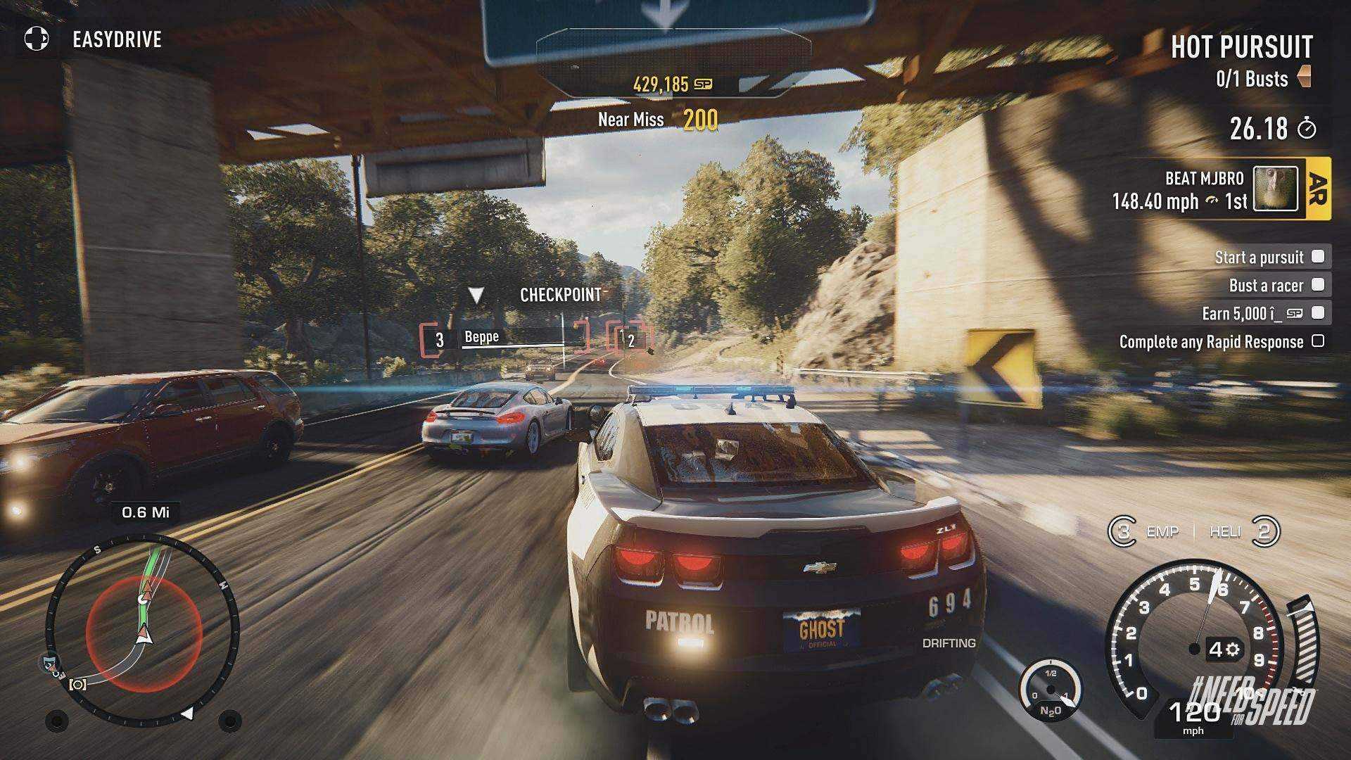 Screenshot for the game Need for Speed: Rivals (2013) PC | RePack от R.G. Механики