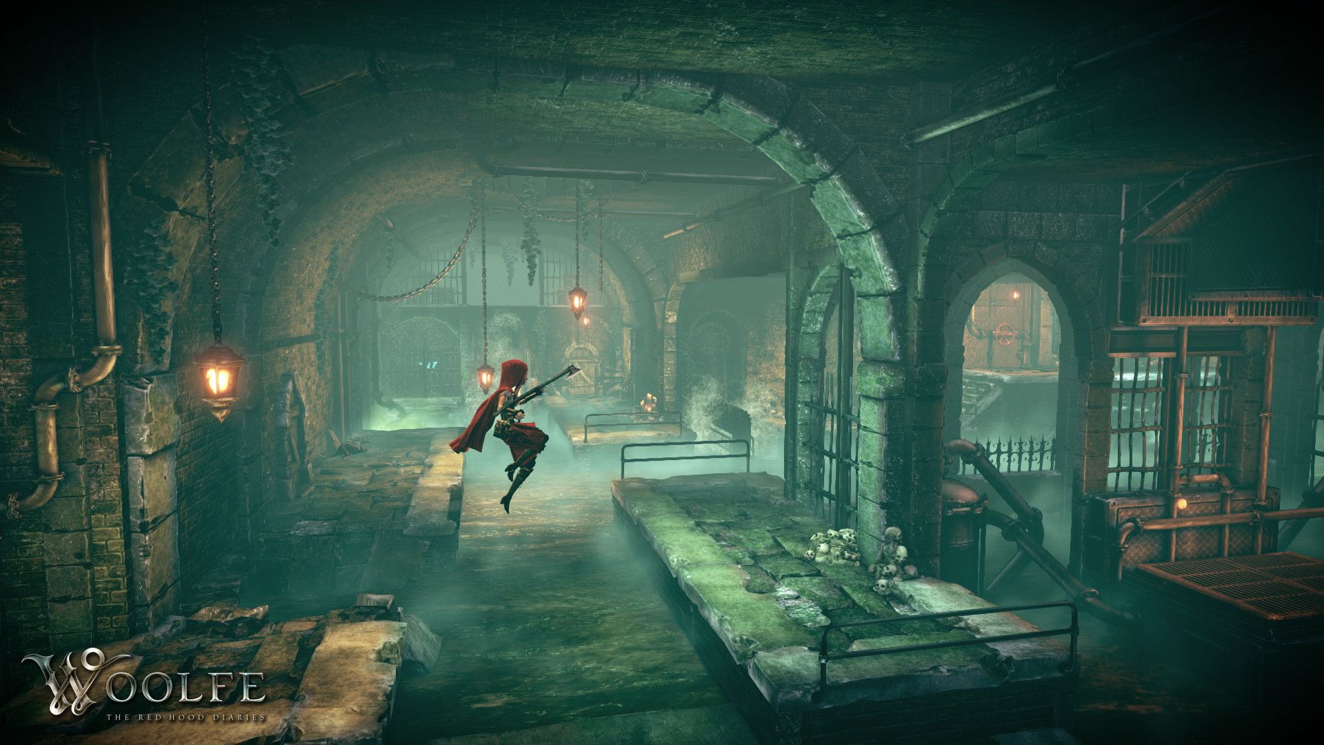 Screenshot for the game Woolfe - The Red Hood Diaries (2015) PC | RePack от R.G. Механики