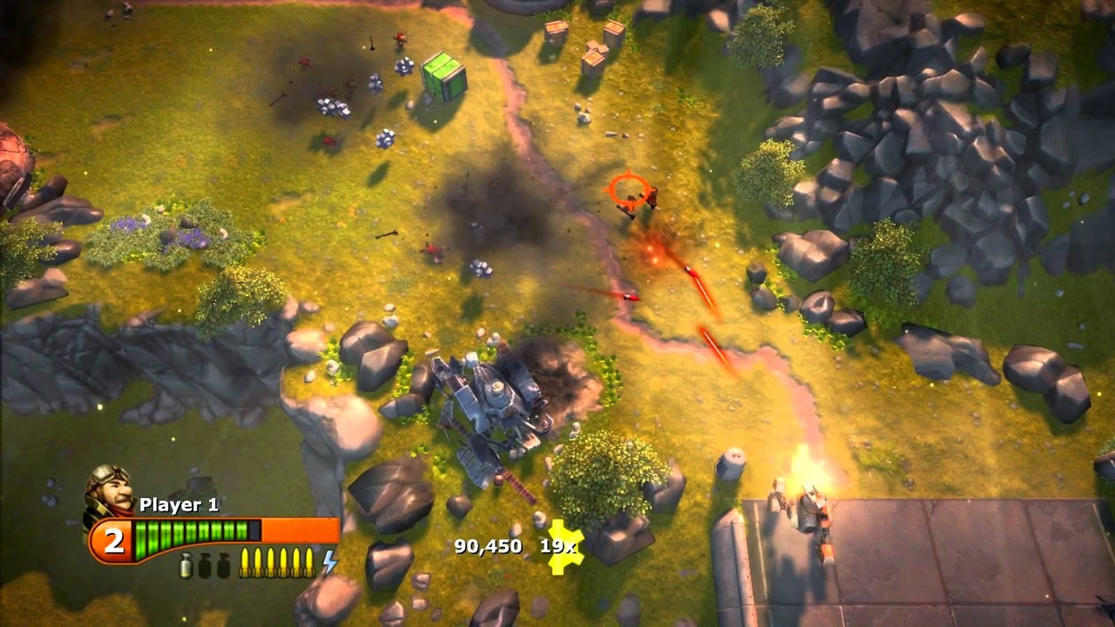 Screenshot for the game Gatling Gears (2011) PC | RePack от R.G. Механики
