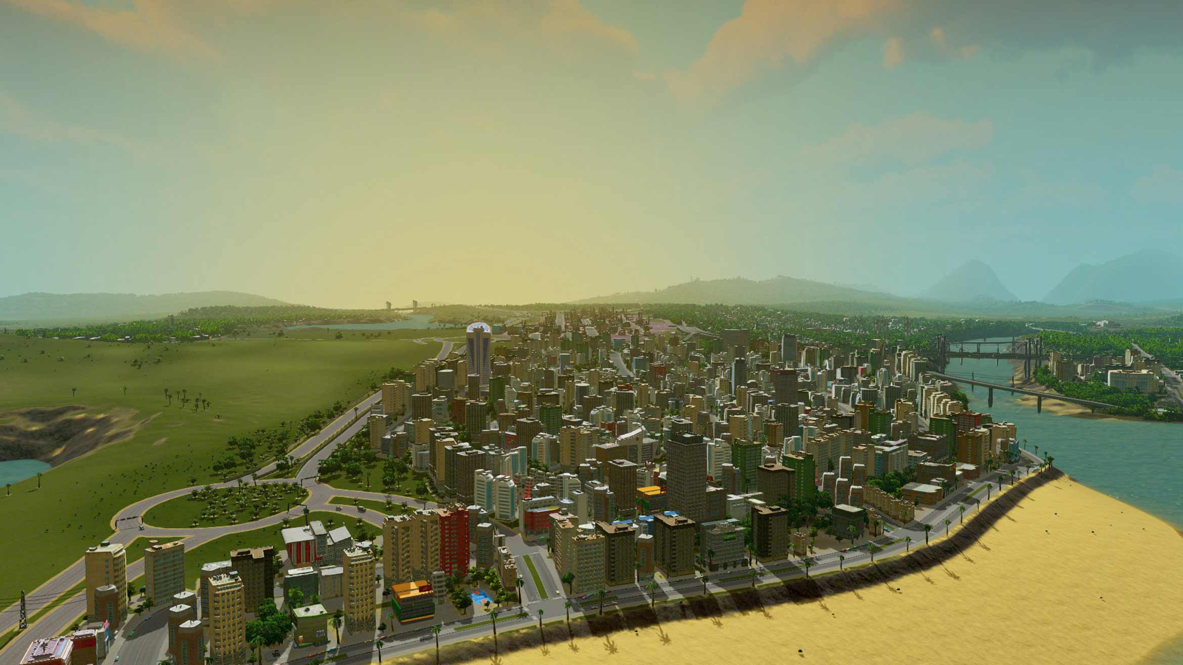 Screenshot for the game Cities: Skylines - Deluxe Edition [v 1.11.1-f2 + DLC's] (2015) PC | RePack by R.G. The mechanics