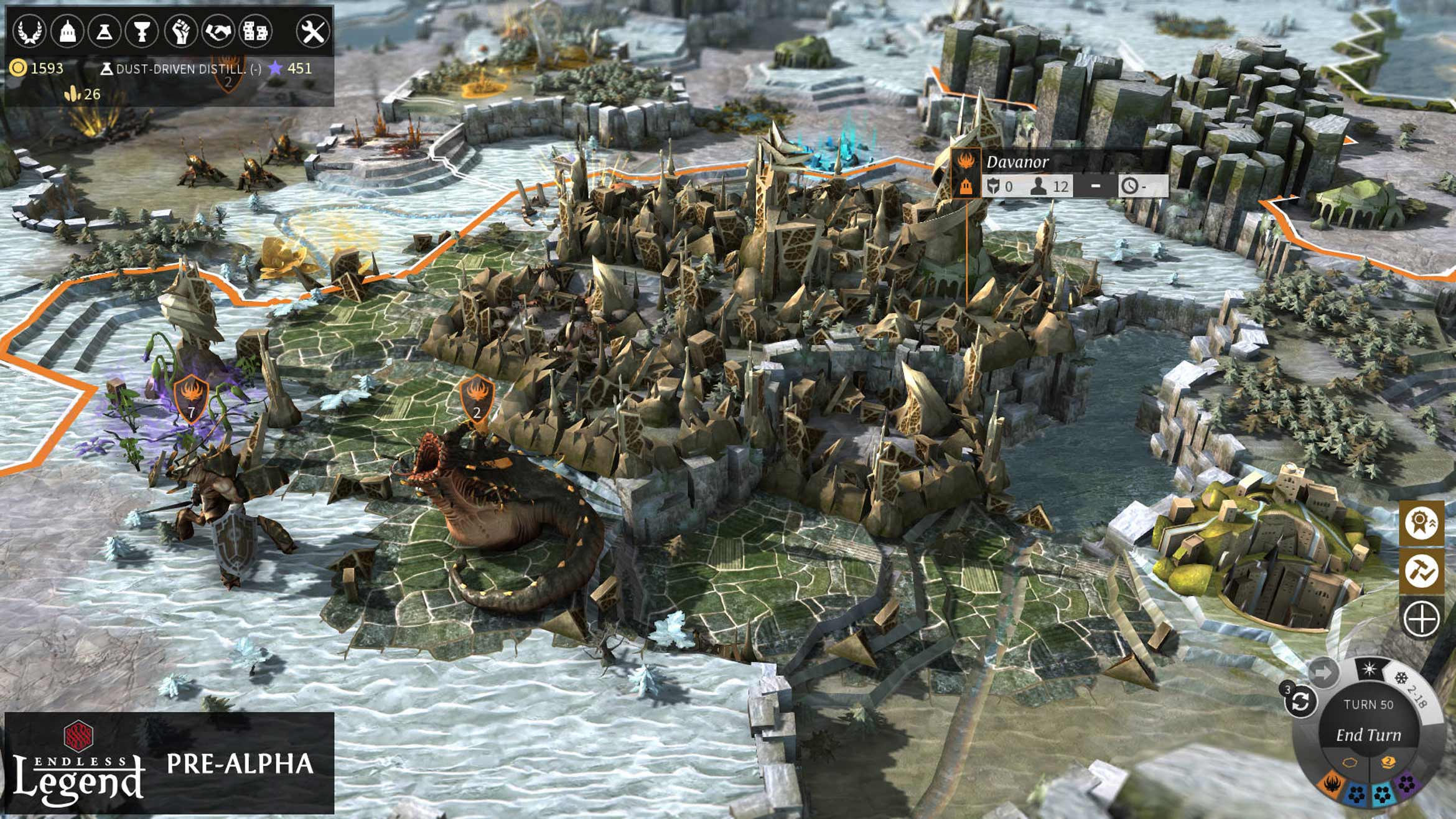 Screenshot for the game Endless Legend [v 1.7.2 S3 + DLC's] (2014) PC | RePack by R.G. The mechanics