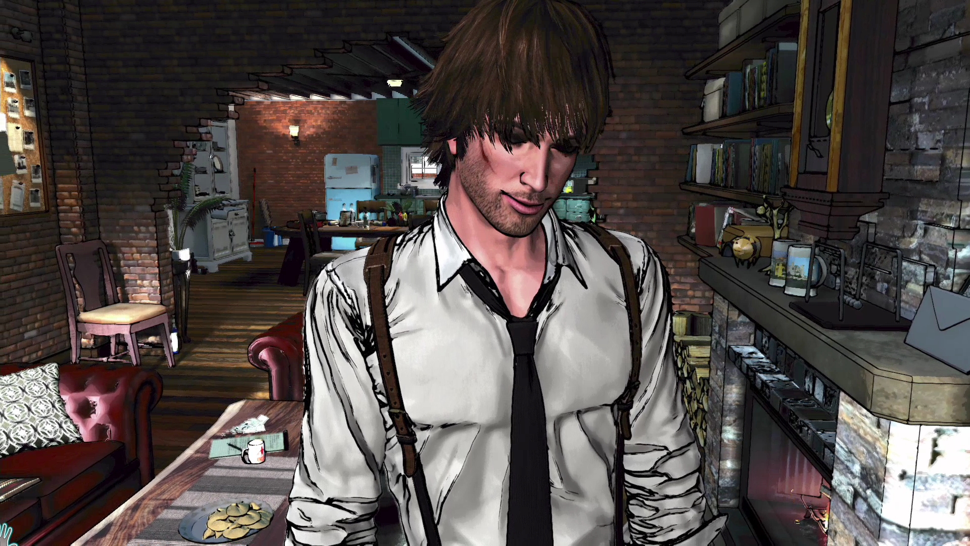 Screenshot for the game D4: Dark Dreams Don't Die (2015) PC | RePack от R.G. Механики