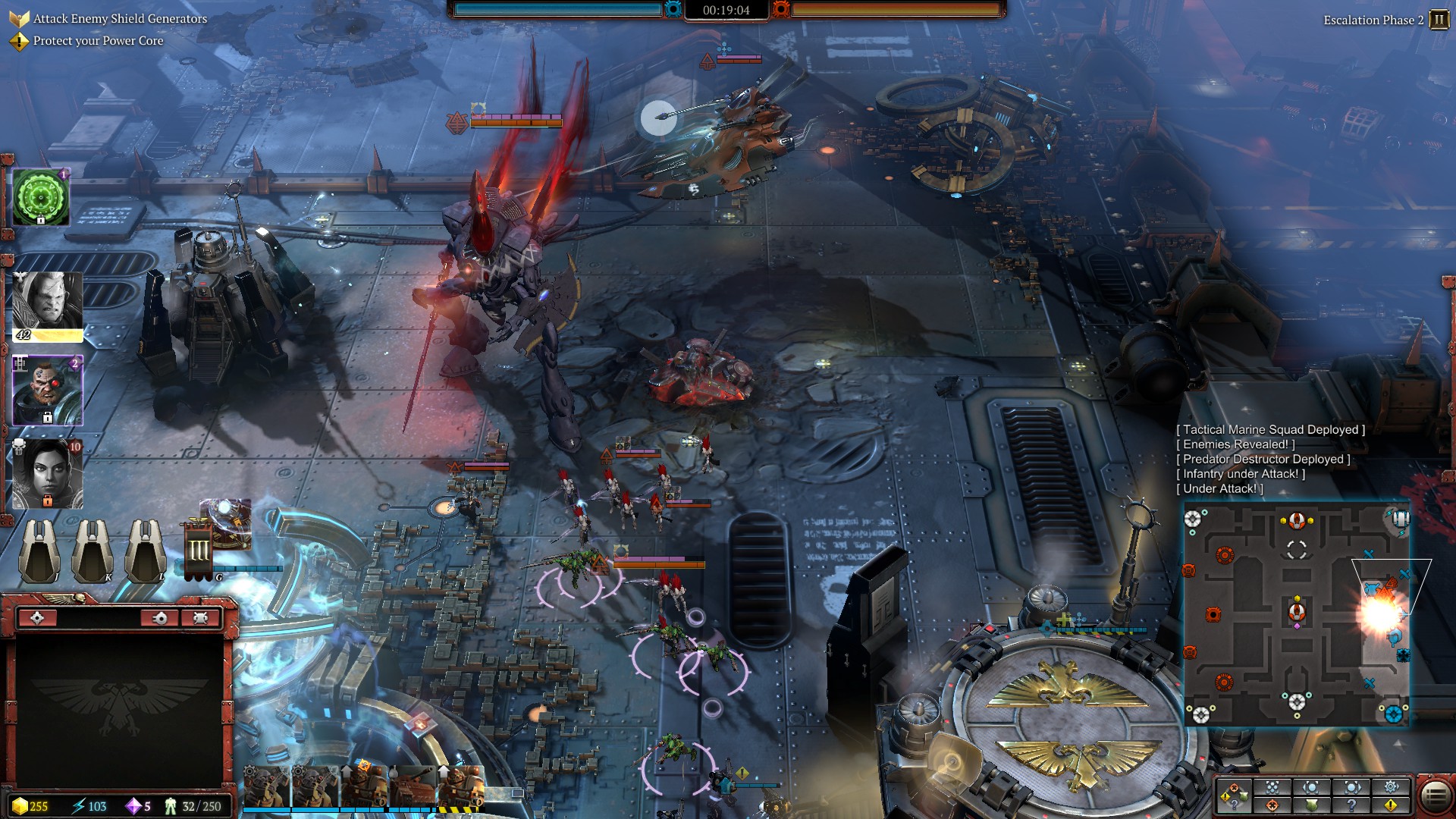 Screenshot for the game Warhammer 40,000: Dawn of War III (2017) PC | RePack от R.G. Механики