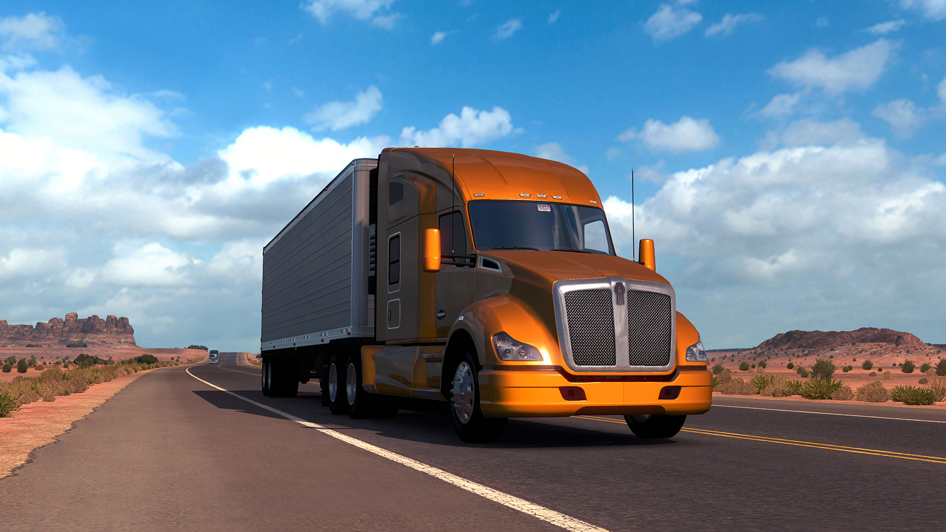 Screenshot for the game American Truck Simulator [v 1.6.2.4s + 14 DLC] (2016) PC | RePack от R.G. Механики