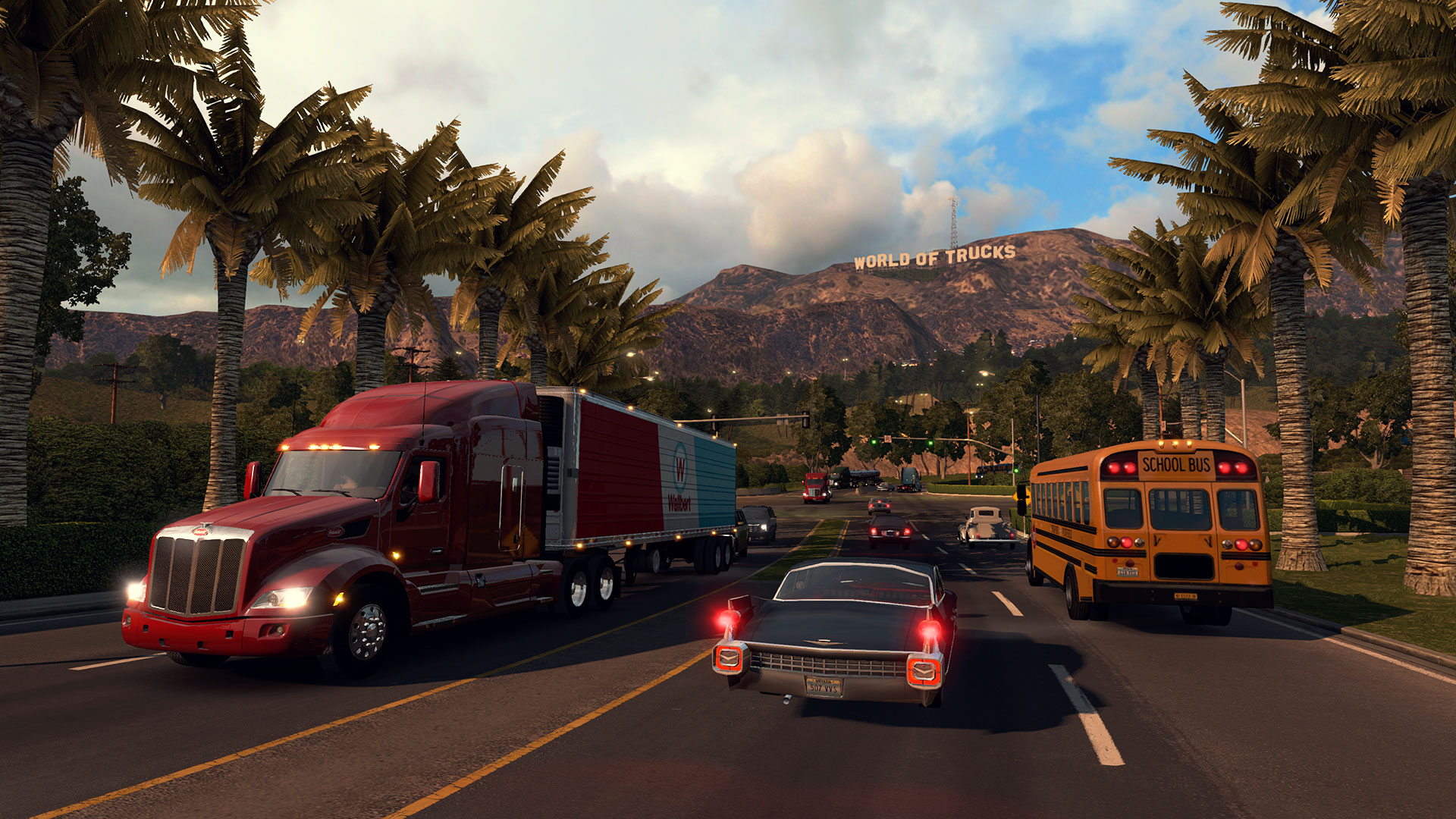 Screenshot for the game American Truck Simulator [v 1.6.2.4s + 14 DLC] (2016) PC | RePack от R.G. Механики