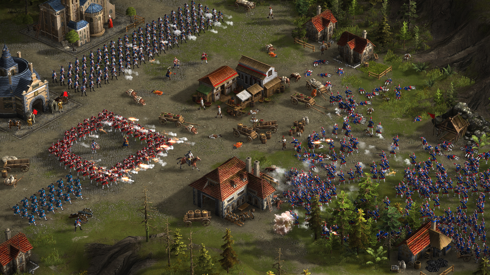 Screenshot for the game Cossacks 3 [v 2.0.0.85.5767 + 7 DLC] (2016) PC | RePack от R.G. Механики