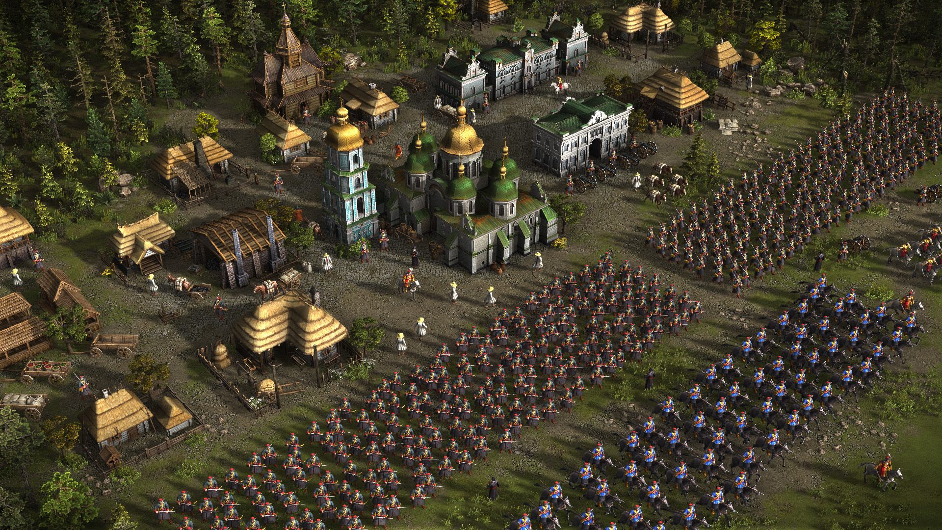 Screenshot for the game Cossacks 3 [v 2.0.0.85.5767 + 7 DLC] (2016) PC | RePack от R.G. Механики