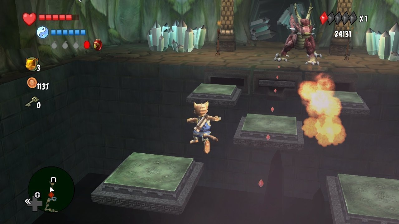 Screenshot for the game Legend of Kay Anniversary (2015) PC | RePack от R.G. Механики