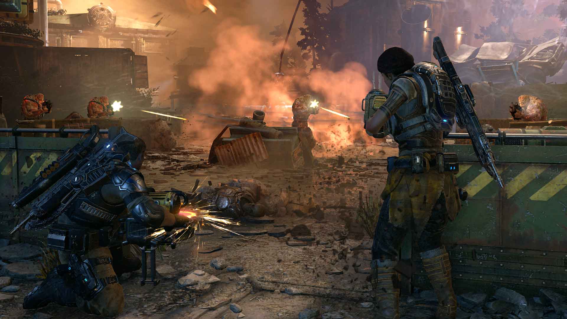 Screenshot for the game Gears of War 4 (2016) PC | Repack от R.G. Механики