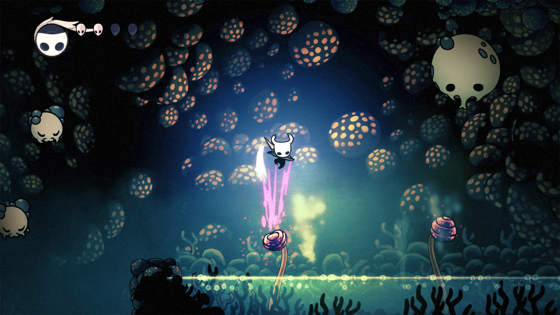 Screenshot for the game Hollow Knight [v 1.4.3.2 + DLCs] (2017) PC | RePack от R.G. Механики