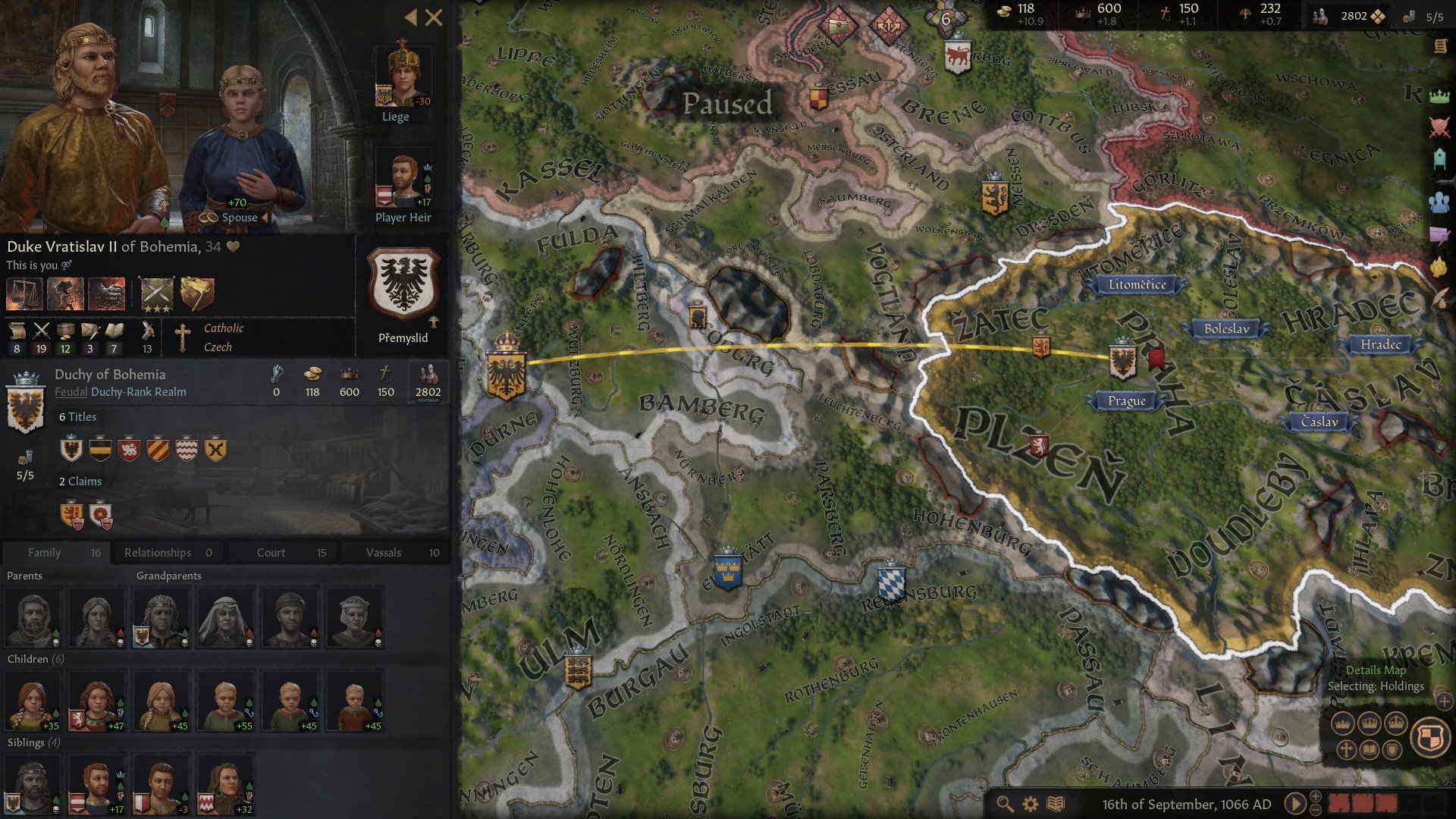 Screenshot for the game Crusader Kings III - Royal Edition 1.6.0.1