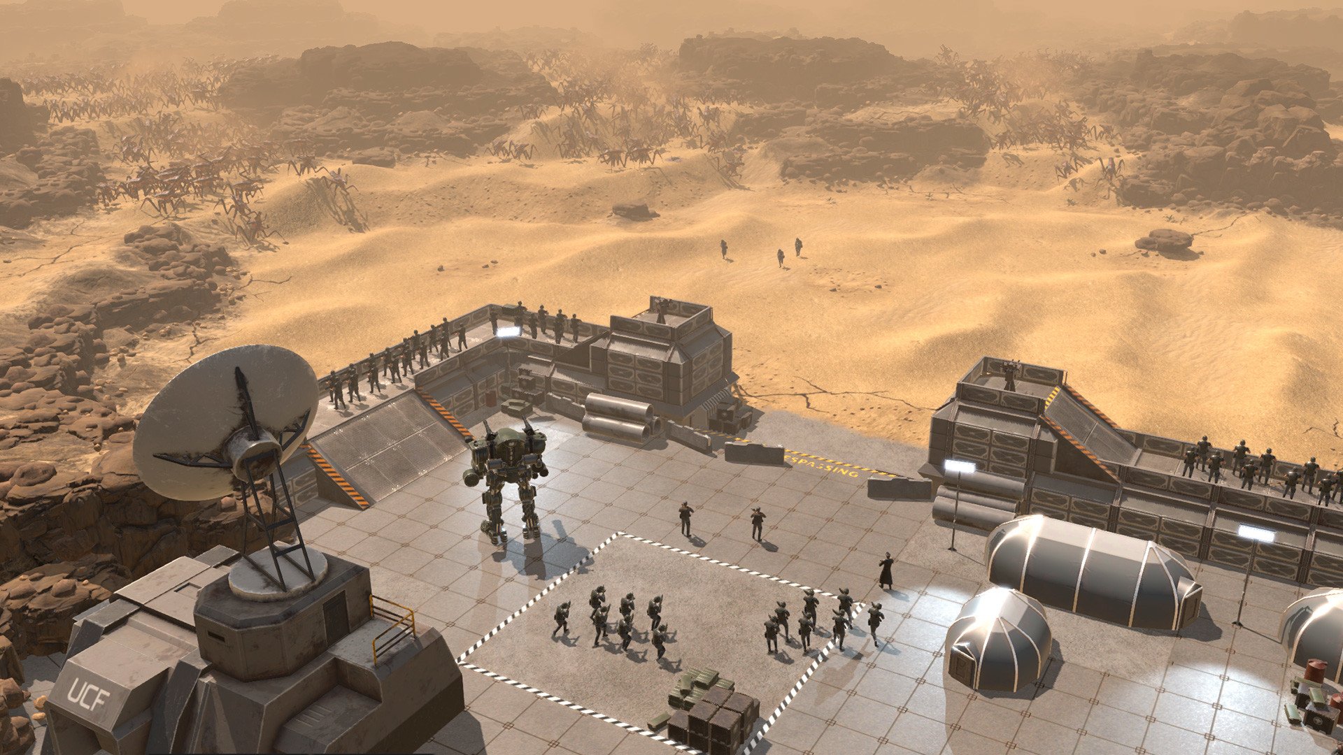 Screenshot for the game Starship Troopers: Terran Command