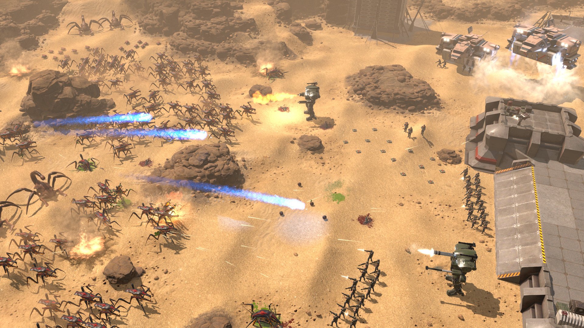 Screenshot for the game Starship Troopers: Terran Command