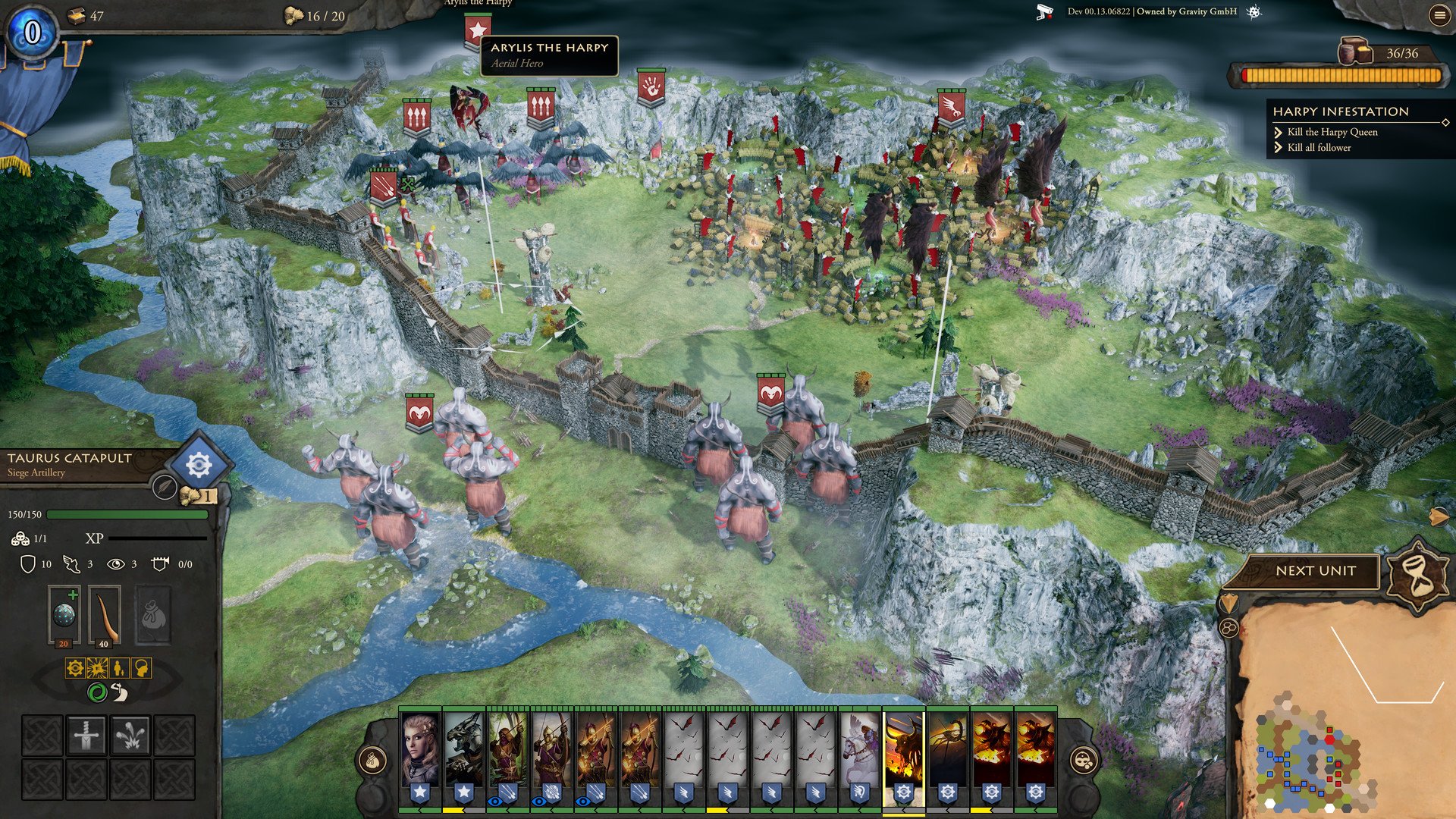 Screenshot for the game Fantasy General II Invasion General Edition v.01.02.12872 [GOG]