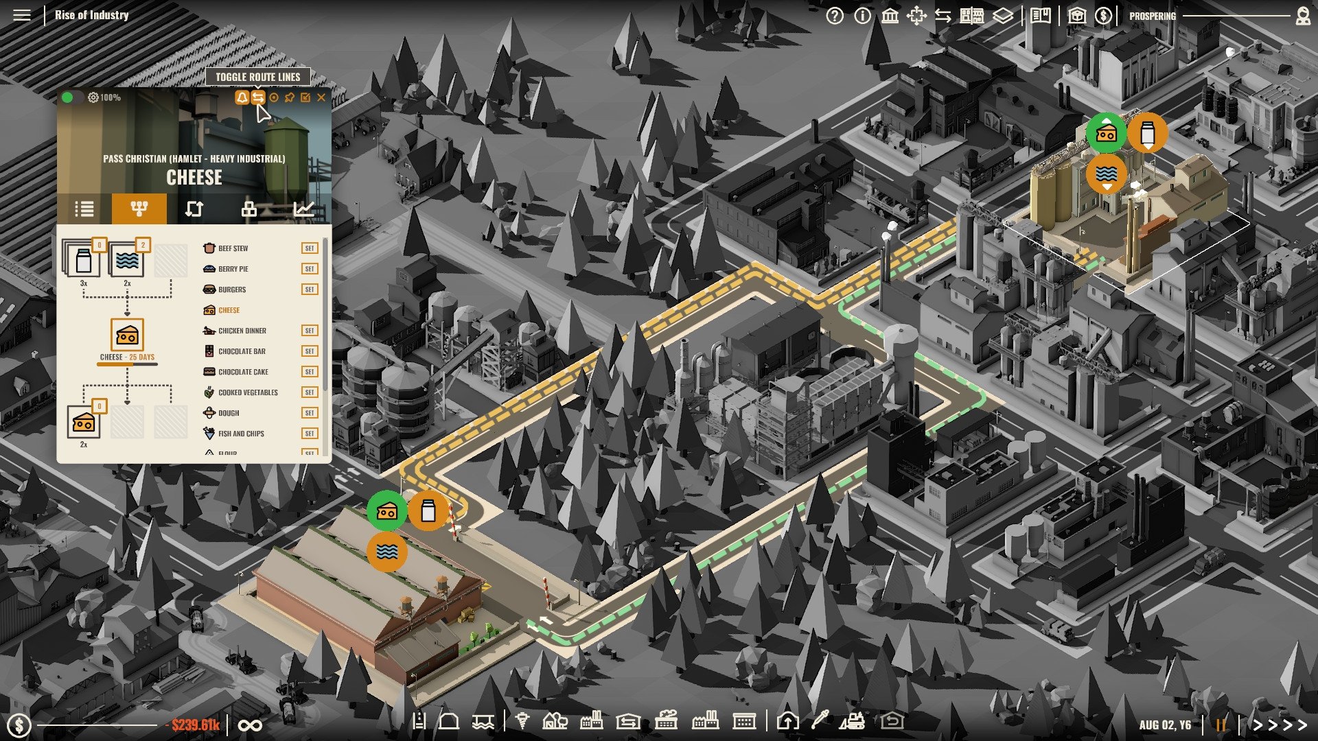Screenshot for the game Rise of Industry