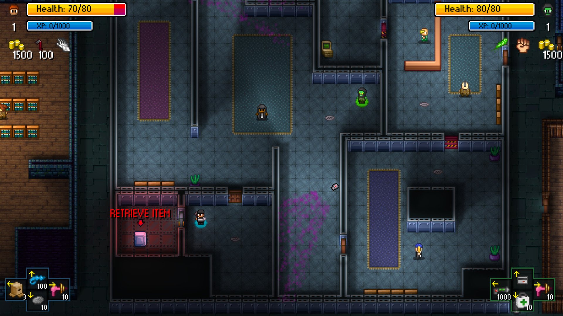 Screenshot for the game Streets of Rogue