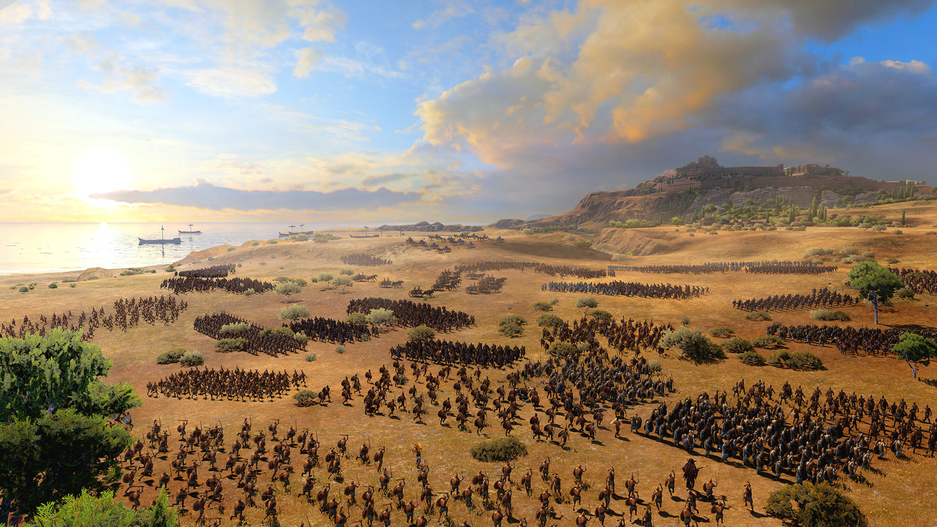 Screenshot for the game Total War Saga: TROY [ 1.2.0+DLC] (2020) download torrent RePack from R. G. Mechanics