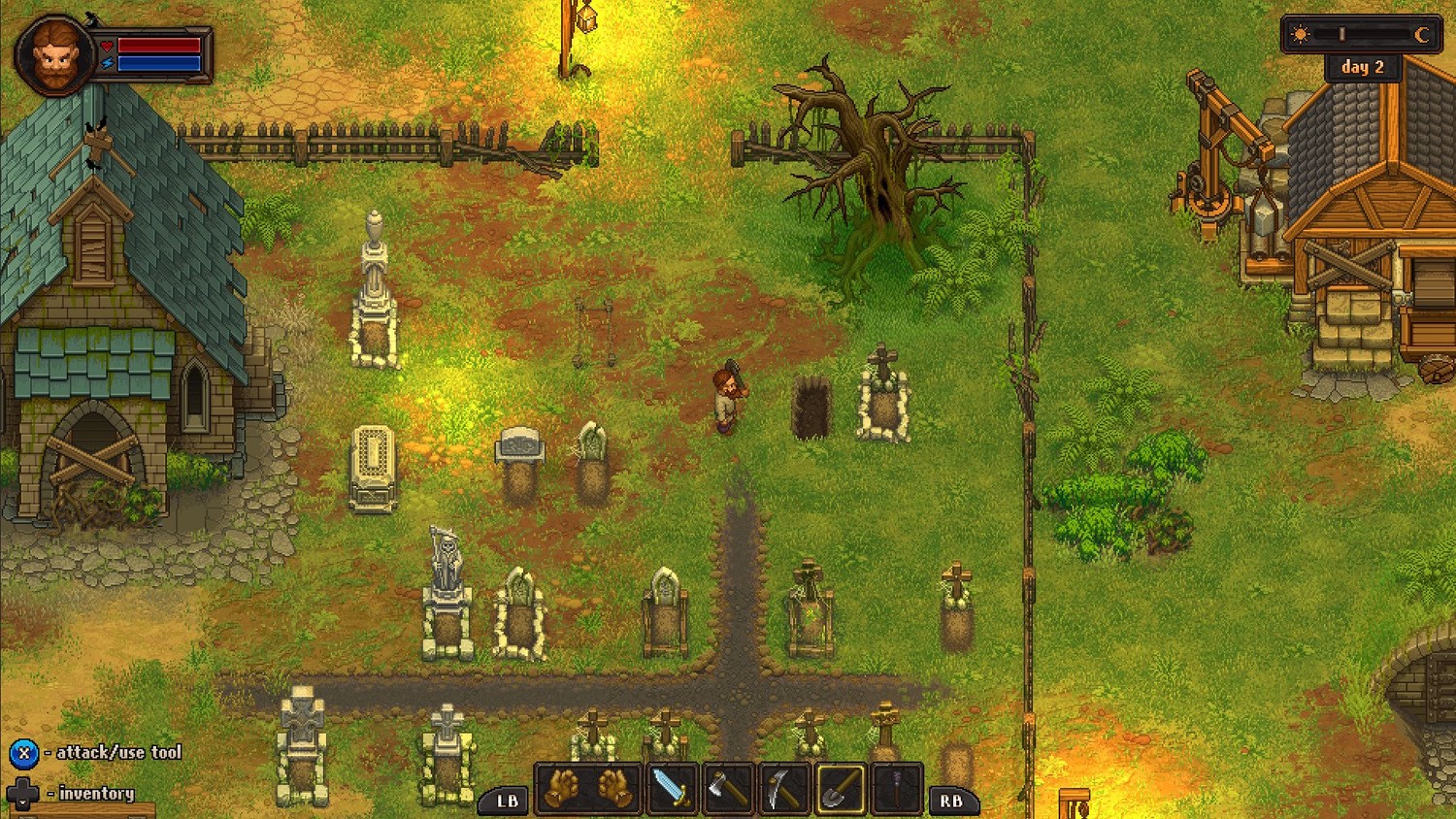 Screenshot for the game Graveyard Keeper v1.403 [GOG] (2018) download torrent License