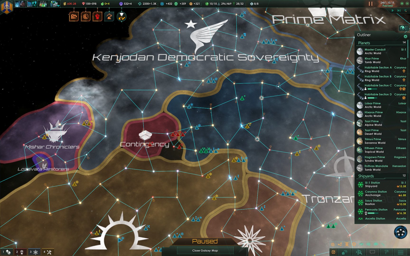 Screenshot for the game Stellaris: Galaxy Edition