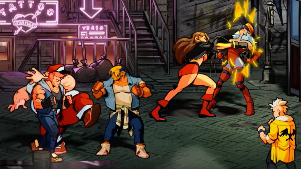 Screenshot for the game Streets of Rage 4