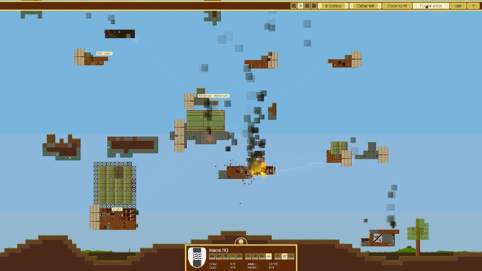 Screenshot for the game Airships: Conquer the Skies