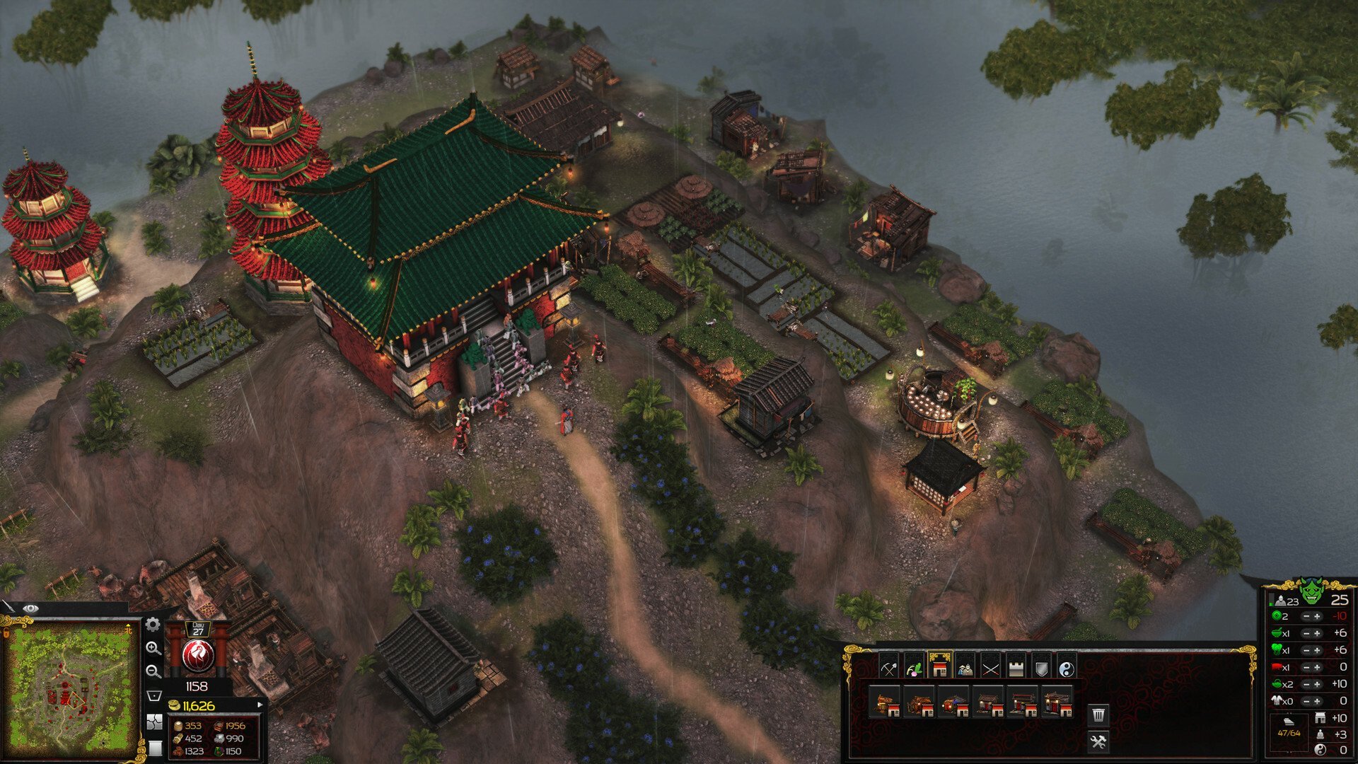 Screenshot for the game Stronghold: Warlords