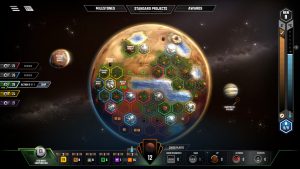 Screenshot for the game Terraforming Mars
