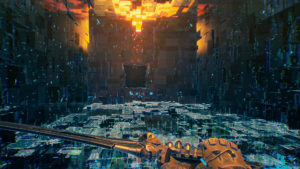 Screenshot for the game Ghostrunner