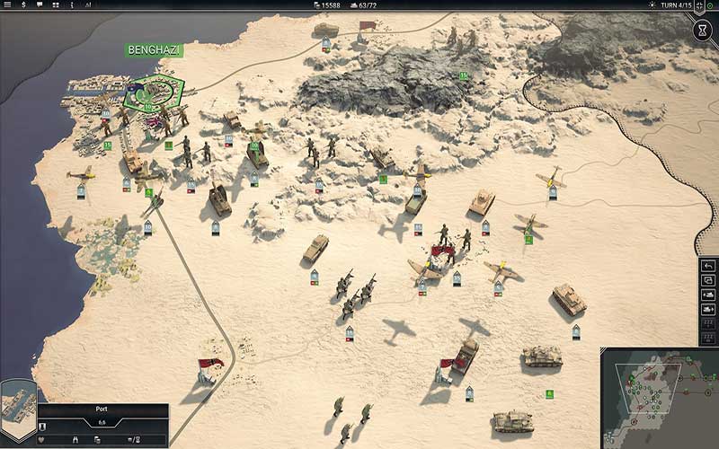Screenshot for the game Panzer Corps 2