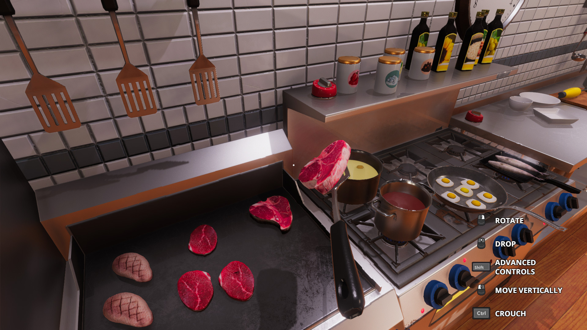 Screenshot for the game Cooking Simulator [ 5.2 + Shelter +DLC] (2019)