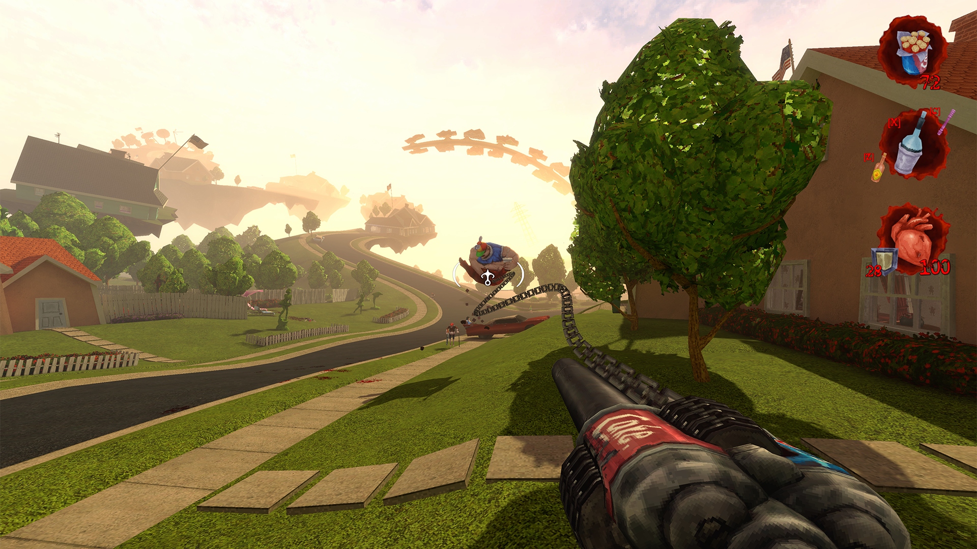 Screenshot for the game POSTAL: Brain Damaged
