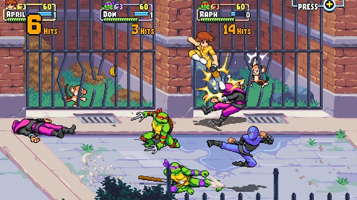Screenshot for the game Teenage Mutant Ninja Turtles: Shredder’s Revenge