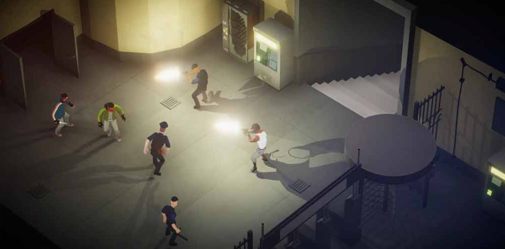 Screenshot for the game Midnight Fight Express