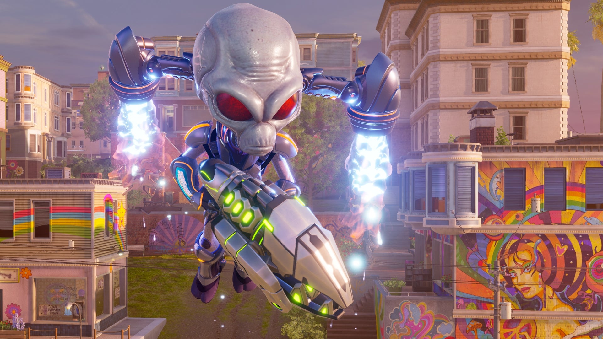 Screenshot for the game Destroy All Humans! 2 – Reprobed