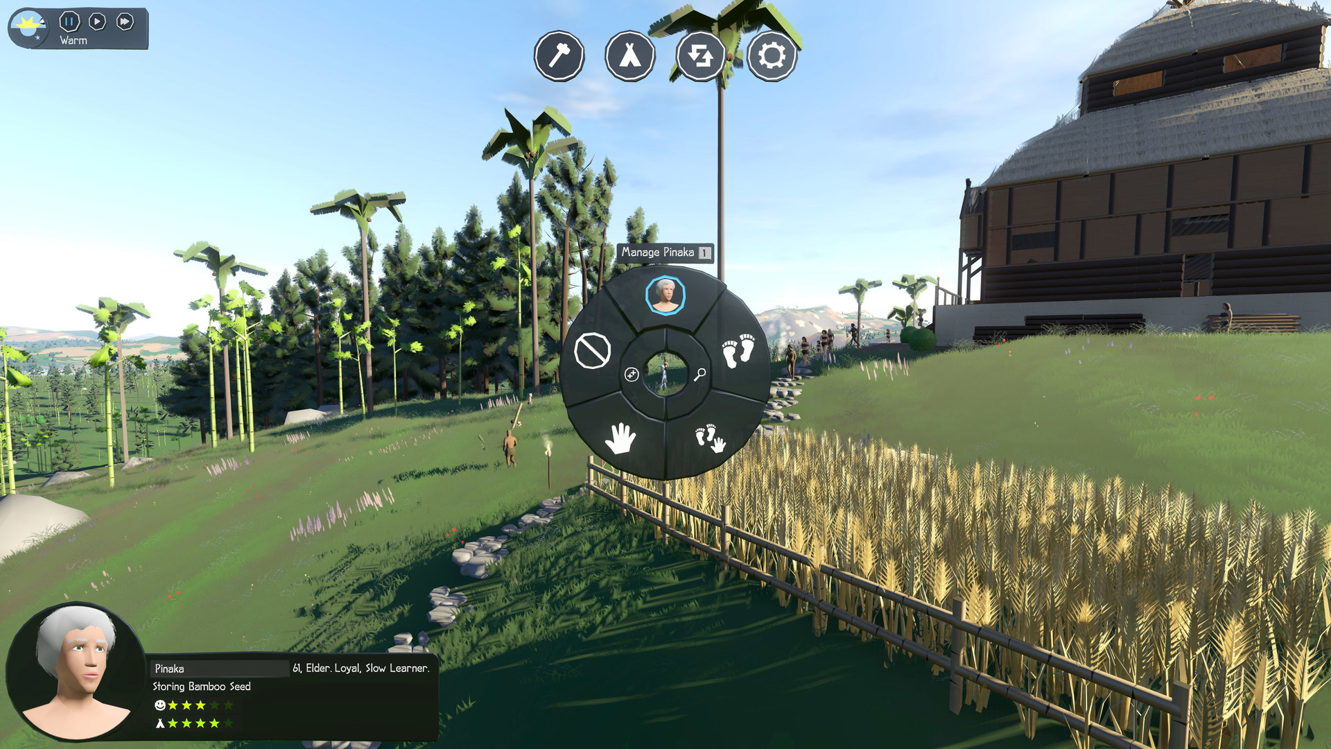 Screenshot for the game Sapiens